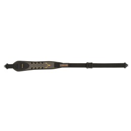 Allen 8357 Aspen  2 Point RifleShotgun Sling wSwivels Gray Nubuck Leather wBakTrak Back Adjustable Length 28 to 35  3 Wide