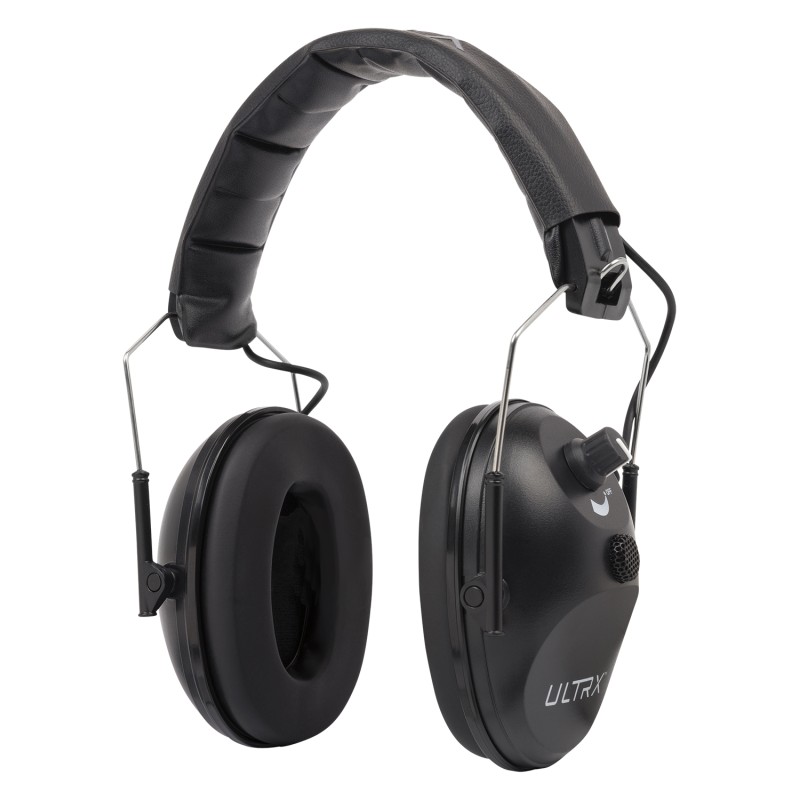 Allen 4114 Ultrax Electronic Earmuff 23 dB Black