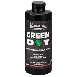 Alliant Powder GREENDOT Shotshell Powder Green Dot Shotgun MultiGauge Gauge 1 lb