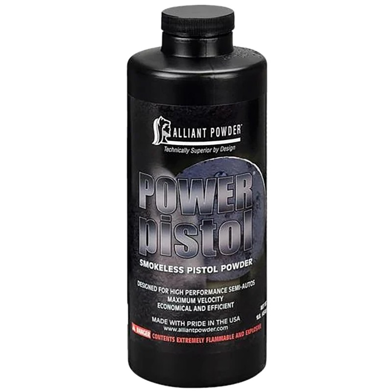 Alliant Powder POWER Pistol Powder Power Pistol Handgun MultiCaliber 1 lb