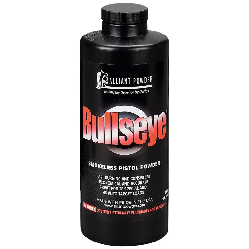 Alliant Powder BULLSEYE Smokeless Bullseye Pistol MultiCaliber Caliber 1 lb