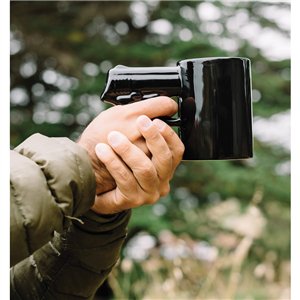 Gun Mug Black