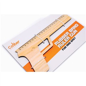 Rubber Band Ruler Gun
