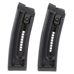 GSG GERMGSG16TP10 OEM  Black Detachable 10rd 22 LR for GSG 16 2 Per Pack