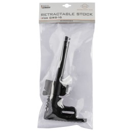 GSG GER4020108 OEM Replacement Stock Black Synthetic Retractable with Storage Compartment for GSG 16