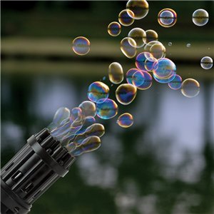 Gatling Gun Bubble Blaster