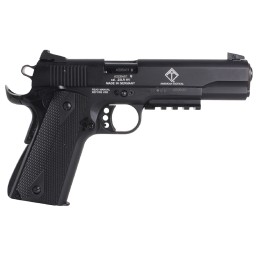 GSG GSG1911ADOP M1911 ADOP 22 LR 101 5 Black SteelThreaded Barrel  Serrated Slide Zinc Alloy wAccessory Rail  Beavertail Frame B