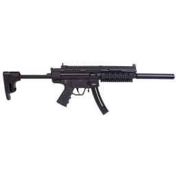 GSG GERGGSG1622 GSG16 Carbine Full Size 22 LR 221 16.25 Black Black Polymer Receiver Black Collapsible wStorage Compartment Stoc