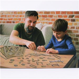 Wood Knife Puzzle Set