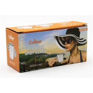 Revolver Shot Glass Set