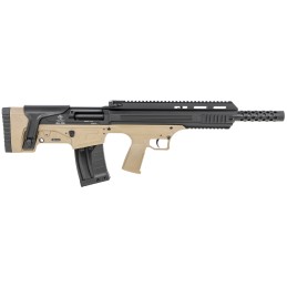 ATI ATIG12BDT Bulldog  12 Gauge SemiAuto 3 51 18.50 Black Steel Barrel Black Aluminum Receiver Picatinny Rail Tan Fixed Bullpup 