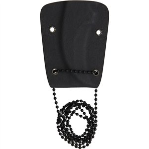 Neck Knife Black G10