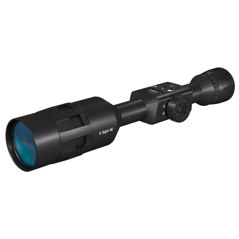 ATN DGWSXS5204KP XSight 4K Pro Edition Night Vision Riflescope Black 520x70mm 30mm Tube Multi Reticle