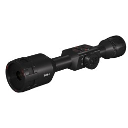 ATN TIWST4381A Thor 4 384 Thermal Rifle Scope Black Anodized 1.255x Multi Reticle 384x288 60Hz Resolution Features Rangefinder