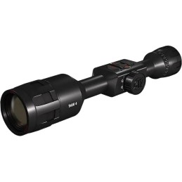 ATN TIWST4643A Thor 4 640 Thermal Rifle Scope Black Anodized 2.525x Multi Reticle 640x480 Resolution Features Rangefinder