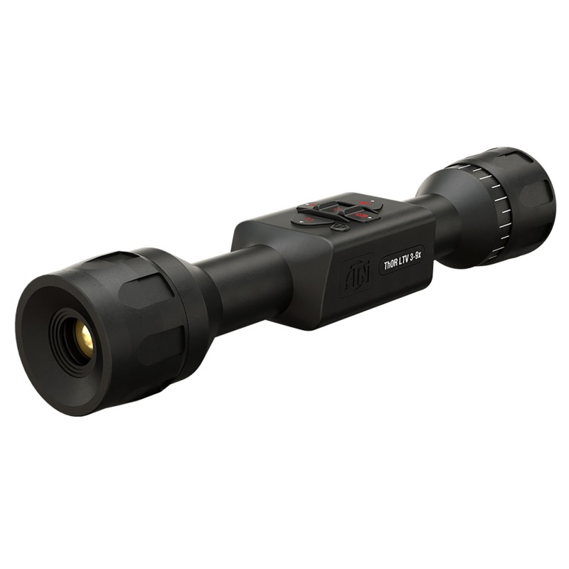 ATN TIWSTLTV112X Thor LTV  Thermal Rifle Scope Black 39x12mm Illuminated Multi Reticle 160x120 Resolution