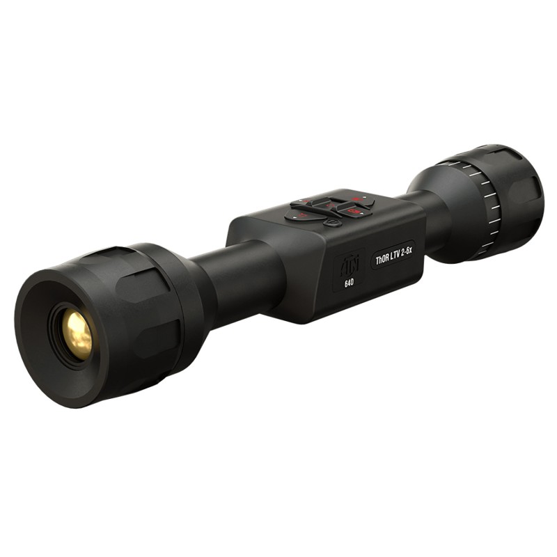 ATN TIWSTLTV625X Thor LTV  Thermal Rifle Scope Black 26x25mm Illuminated Multi Reticle 640x480 Resolution