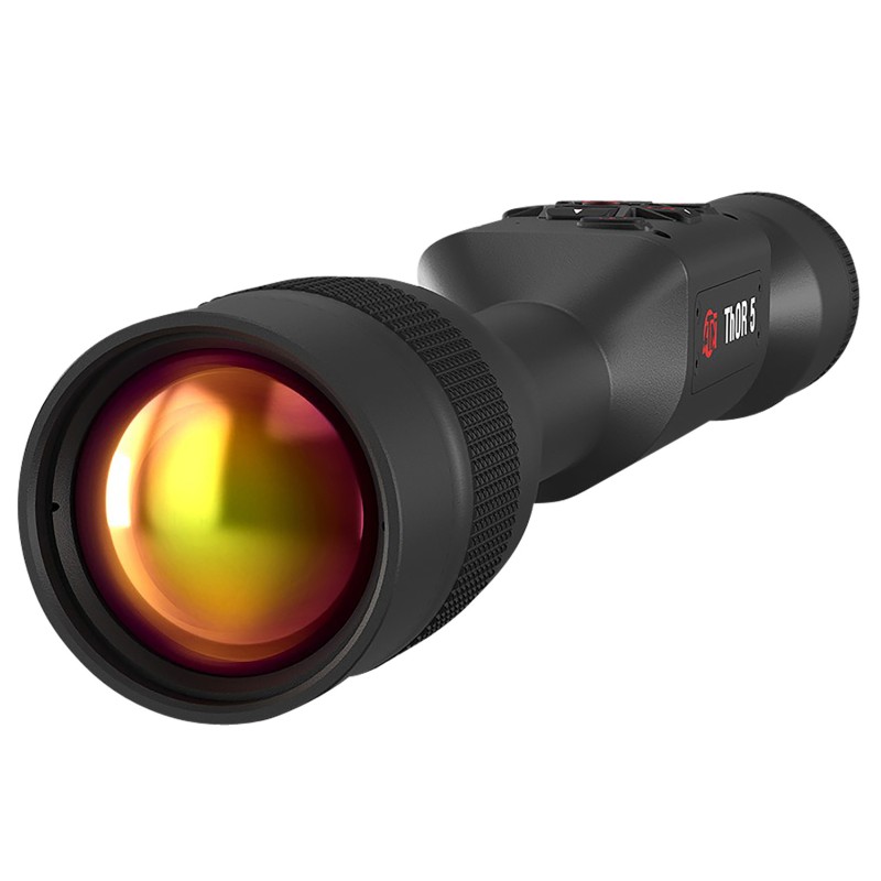 ATN TIWST5650A Thor 5 640 Thermal Rifle Scope Black Anodized 432x Smart Mil Dot Reticle wZoom. 640x480 60 fps Resolution