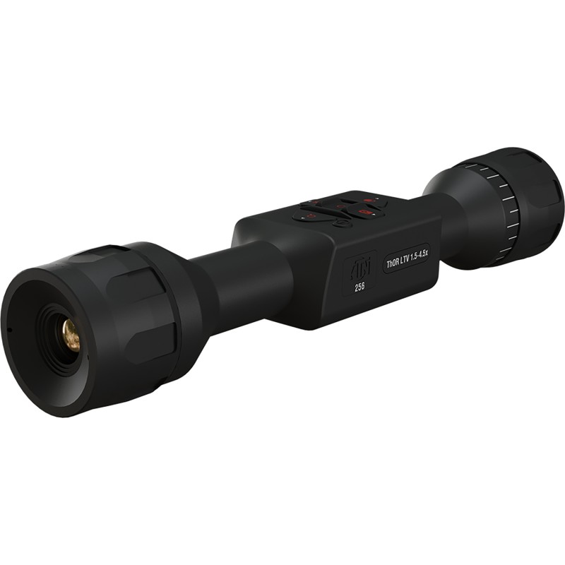 ATN TIWSTLTV212X Thor LTV  Thermal Black 1.54.5x12mm Multi Reticle 256x192 12 Microns 50 Hz Resolution