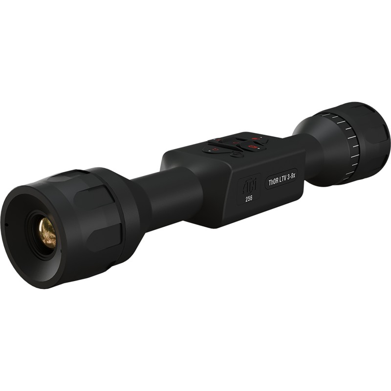 ATN TIWSTLTV225X Thor LTV  Thermal Black 39x25mm Multi Reticle 256x192 12 Microns 50 Hz Resolution