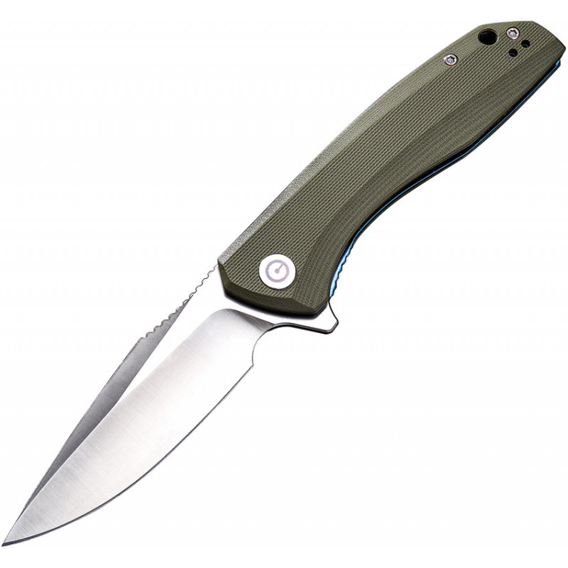 Baklash Linerlock Green G10