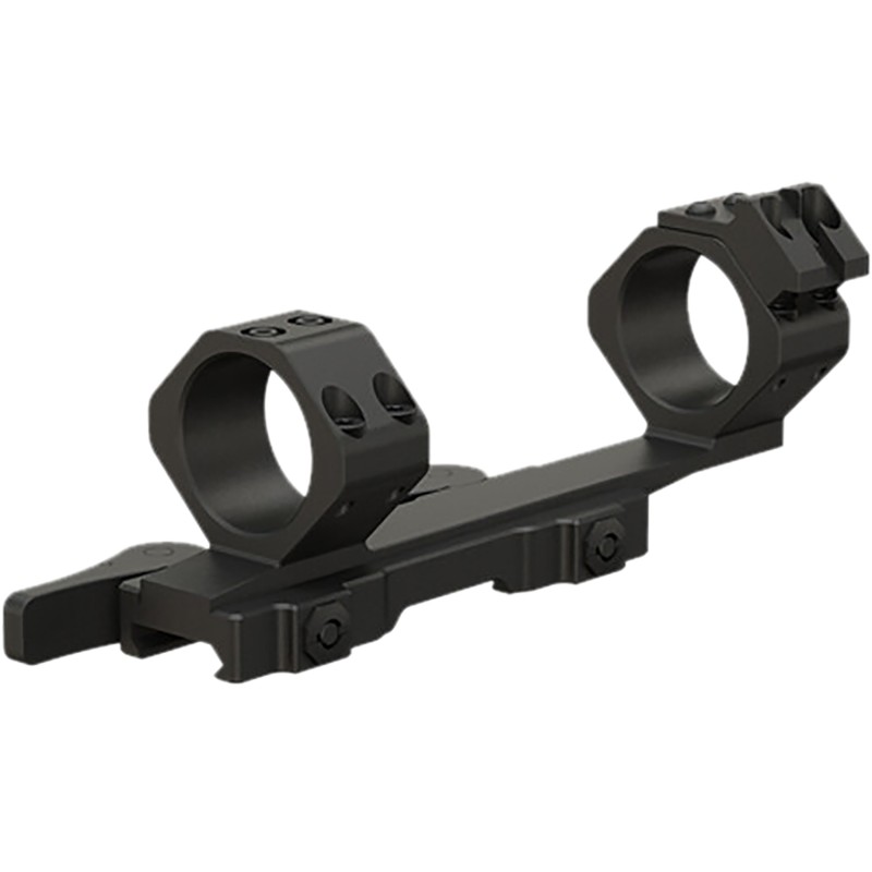 ATN ACMUDCQDMHL Dual Cantilever Scope MountRings Combo Low Profile Black Aluminum 30mm Tube Quick Detach Mount