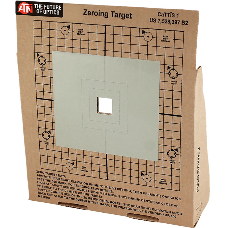 ATN ACMKIRTGPK Thermal Target  Zeroing Target Cardboard 3 Targets