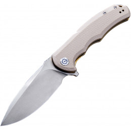 Praxis Linerlock Tan G10