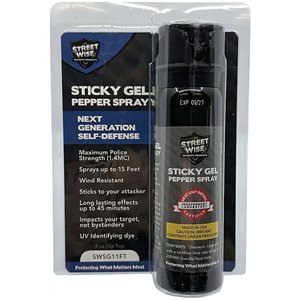 Sticky Gel Pepper Spray 4oz
