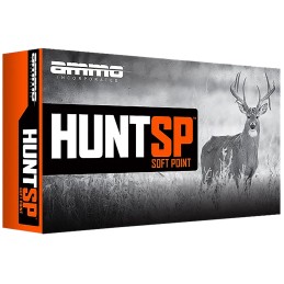 Ammo Inc 3006150SPA20 Hunt  3006 Springfield 150 gr Soft Point 20 Per Box 10 Case