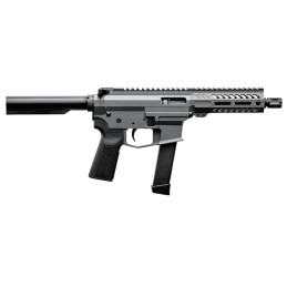 Angstadt Arms AAUDP09PG6 UDP9  9mm Luger 151 6 Black Melonite Threaded Barrel 5.50 Free Float MLOK Handguards Tactical Gray Cera