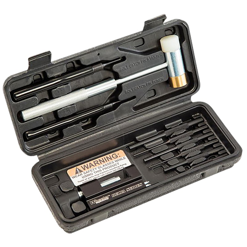 Wheeler 952636 AR15 Hammer  Roll Pin Punch Set Black Steel AR Platform Firearm