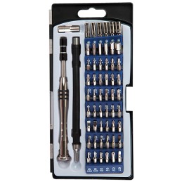 Wheeler 564018 Precision Micro Screwdriver Set Chrome Plated Steel Extendable Handle 58 Pieces