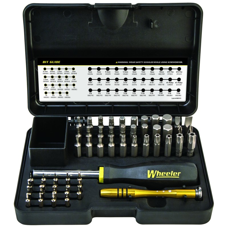 Wheeler 4001007 HexTorx Screwdriver Set 65 Pieces