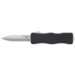 Schrade 1135967 Uproar  DA OTF Bayonet Plain Satin D2 Steel Blade 4.25 Aluminum Handle