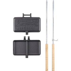 Double Cast Iron Camp Cooker