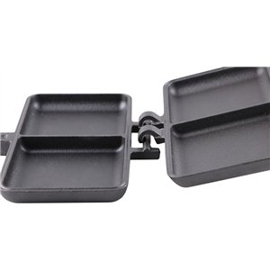 Double Cast Iron Camp Cooker