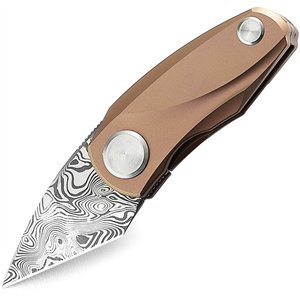 Tulip Damasteel Framelock Pink