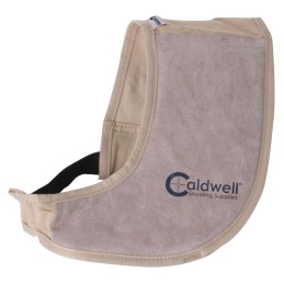 Caldwell 350010 Field Recoil Shield Tan Cloth wLeather Pad Ambidextrous