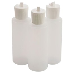 Tipton 197624 Flip Top Solvent Bottles 4 oz Plastic 3 Per Pkg