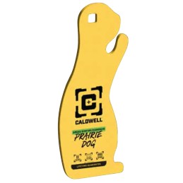 Caldwell 4002313   RimfireHandgun Yellow AR500 Steel Prairie Dog 14 Thick