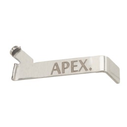 Apex Tactical 102103 Performance Connector  Compatible wGlock Pistol Silver Metal