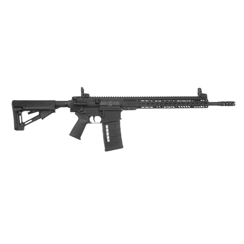 ArmaLite AR10TAC18 AR10 Tactical 308 Win  251 18 Barrel Black Cerakote Receiver Black Hard Coat Anodized Barrel Adjustable Magpu