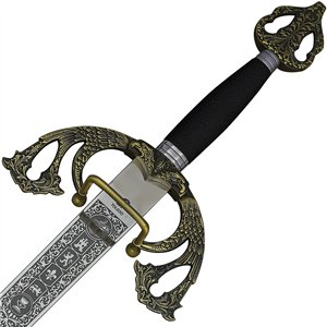 Crusader Sword Brass