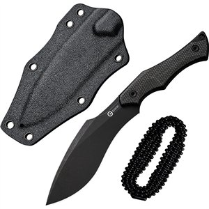 Vaquita II Neck Knife Black
