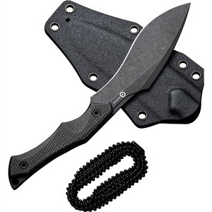 Vaquita II Neck Knife Black