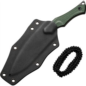 Vaquita II Neck Knife Green