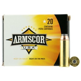 Armscor FAC44M2N USA  44 Rem Mag 240 gr Jacket Hollow Point 20 Per Box 25 Case