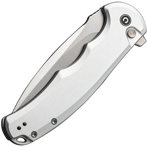 Praxis Button Lock Silver