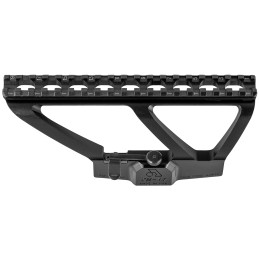 Arsenal SM13 Picatinny Scope Mount  Black Anodized Aluminum Fits AK47 Picatinny Rail Mount